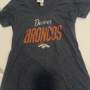 NFL Denver Broncos T Shirt Womens Apparel Short Sleeve